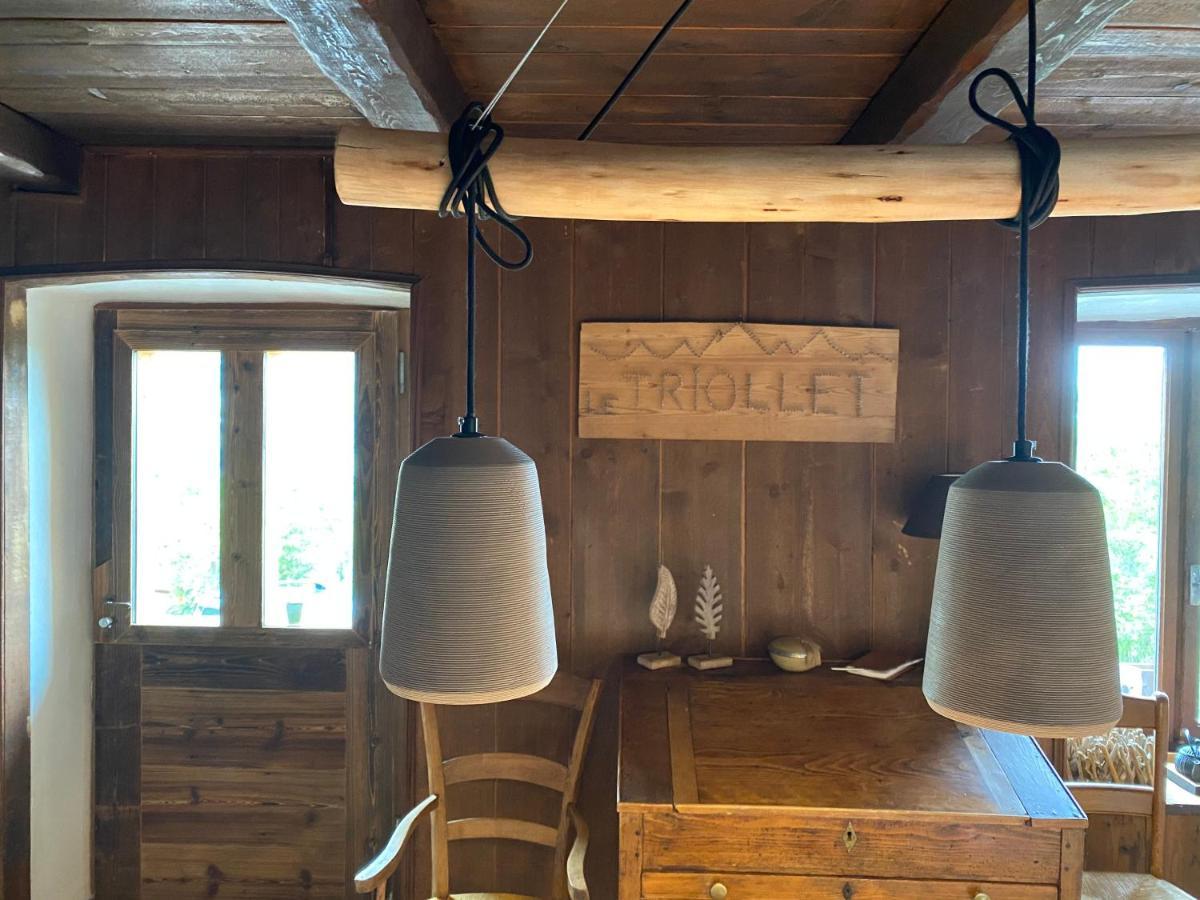 Chalet Le Triollet Saint-Gervais-les-Bains Bagian luar foto